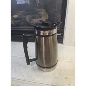 French Press Stainless Steel Planetary Designs Missoula Montana USA Brown